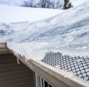 Frozen Ice Dam