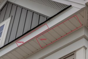roofing terms- fascia and soffit